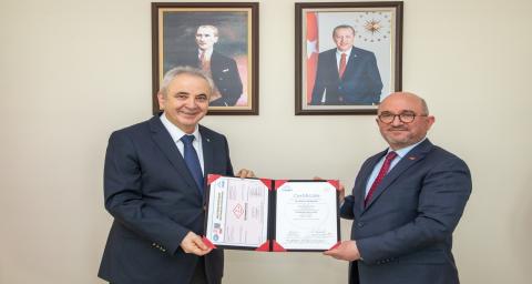 KTO Karatay Üniversitesi ISO 50001 Enerji Yönetim Sistemi Belgesi Aldı